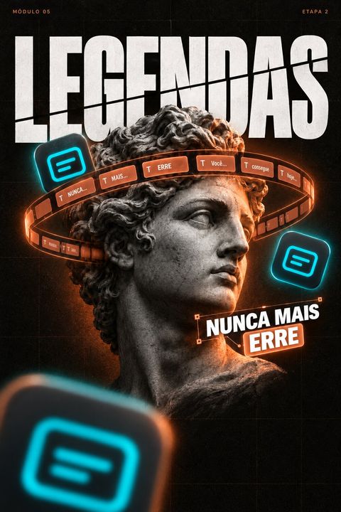 Capa do módulo Legendas